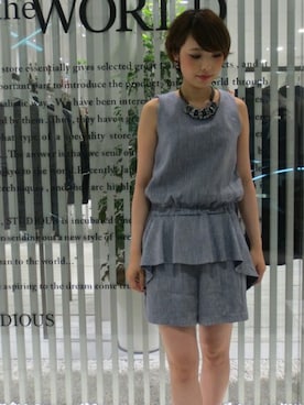 藤田さん（レディース・165cm）の夏コーディネート