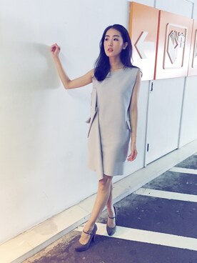 「event 」｜蔡穎恩さん（レディース・163cm）の秋コーディネート