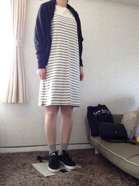 「nitca（ニトカ）のアイテム（ブルゾン）」を使った、kanamikiさん（レディース・165cm）の春コーディネート