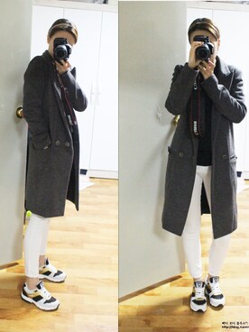 「アイテム（その他シューズ）」を使った、스베누さん（レディース・168cm・20代）の冬コーディネート