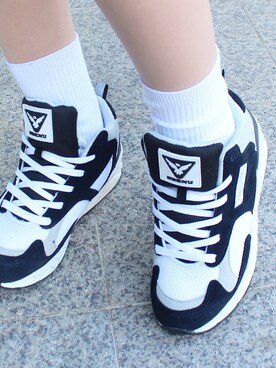 「アイテム（その他シューズ）」を使った、스베누さん（レディース・163cm・10代）の冬コーディネート