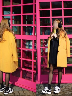 「アイテム（その他シューズ）」を使った、스베누さん（レディース・168cm）の冬コーディネート