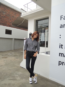 「sporty」｜스베누さん（レディース・168cm）の夏コーディネート