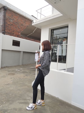 「sporty」｜스베누さん（レディース・168cm）の夏コーディネート