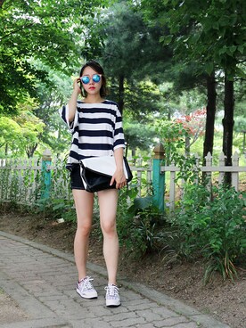 「#summer」｜스베누さん（レディース・168cm）の夏コーディネート