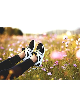 「 黒」｜스베누さん（レディース・159cm）の秋コーディネート