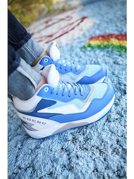 「インディゴデニム」｜스베누さん（レディース・168cm）の秋コーディネート