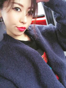 「Ameri（アメリ）のアイテム（その他トップス）」を使った、yyyaeeeさん（レディース・160cm）の秋コーディネート