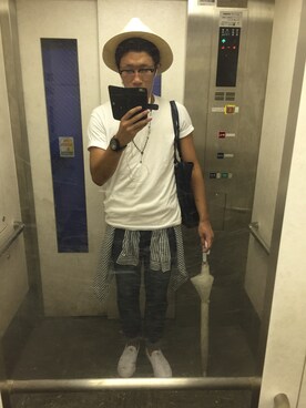 「SABRE」｜れおさん（メンズ・178cm）の秋コーディネート