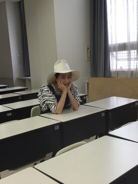 「TAKAHIROMIYASHITATheSoloIst.（タカヒロミヤシタザソロイスト）のアイテム（帽子）」を使った、yuumisuzukiさん（レディース・158cm）の秋コーディネート