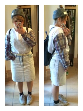 'Sさん（レディース・152cm）の春コーディネート