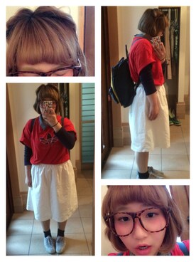 'Sさん（レディース・152cm）の夏コーディネート