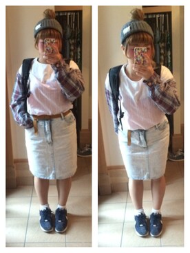 'Sさん（レディース・152cm）の秋コーディネート