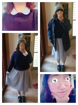 'Sさん（レディース・152cm）の春コーディネート