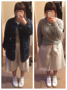 'Sさん(レディース・152cm)の春コーディネート