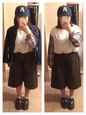 'Sさん（レディース・152cm）の春コーディネート