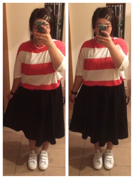 'Sさん（レディース・152cm）の夏コーディネート