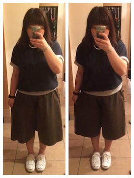 'Sさん（レディース・152cm）の夏コーディネート