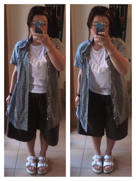 'Sさん（レディース・152cm）の夏コーディネート