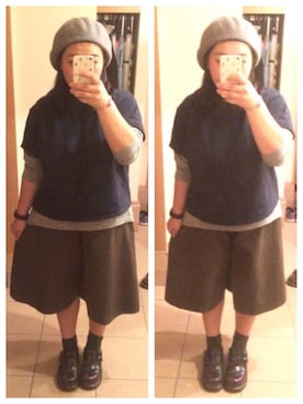 'Sさん（レディース・152cm）の秋コーディネート