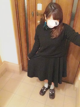 「片耳ピアス」｜'Sさん（レディース・152cm）の秋コーディネート