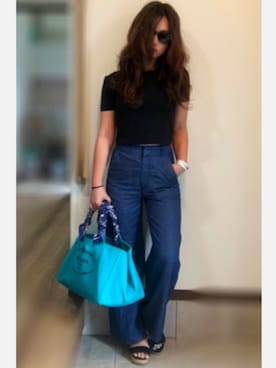 issyさん（レディース・162cm）の夏コーディネート