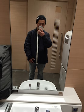 「アイテム（ニットキャップ/ビーニー）」を使った、てぃーたさん（メンズ・165cm・10代）の秋コーディネート