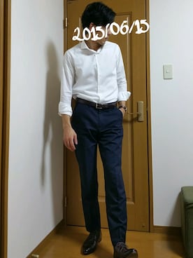 「カッタウェイ」｜ヤモリンさん（メンズ・177cm）の夏コーディネート