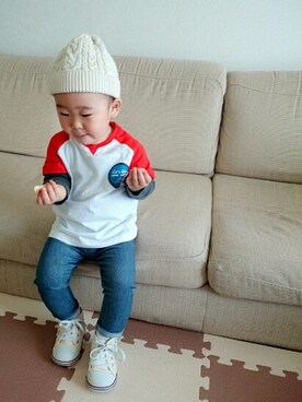 akira☆harukaさん(キッズ・80cm)の春コーディネート