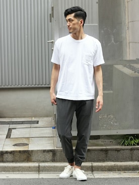 「NETSTAR」｜永津雄人さん（メンズ・180cm）の夏コーディネート
