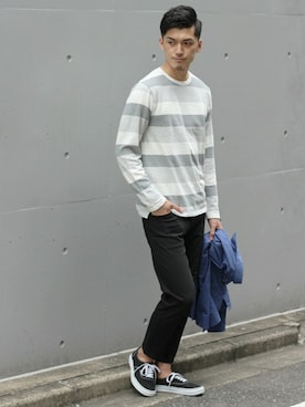 「先取り」｜永津雄人さん（メンズ・180cm）の夏コーディネート