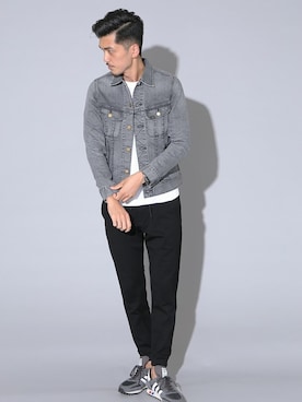 永津雄人さん（メンズ・180cm）の秋コーディネート