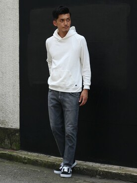 「old skool」｜永津雄人さん（メンズ・180cm）の秋コーディネート