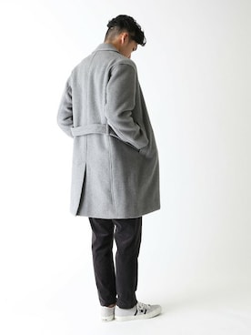 永津雄人さん（メンズ・180cm）の冬コーディネート