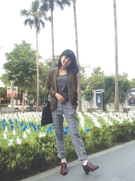 Zoe suさん（レディース・160cm）の夏コーディネート