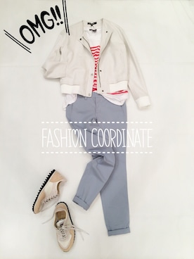 「VINCE（ヴィンス）のアイテム」を使った、edanagaさん（レディース・157cm）の春コーディネート