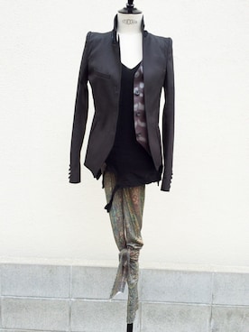 IF SIX WAS NINEのテーラードジャケットを使った人気ファッション