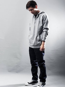 「BURTON（バートン）のアイテム」を使った、趴趴 さん（メンズ・175cm）の冬コーディネート