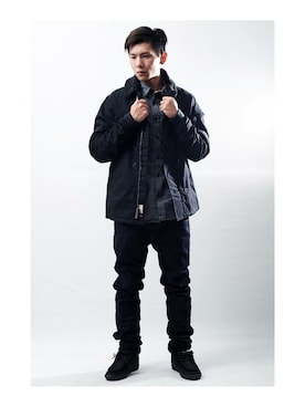 「BURTON（バートン）のアイテム」を使った、趴趴 さん（メンズ・175cm）の冬コーディネート