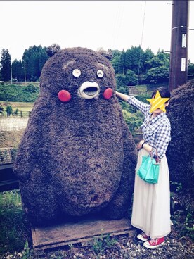 「Abercrombie&Fitch（アバークロンビーアンドフィッチ）のアイテム」を使った、やまださん（レディース・166cm）の冬コーディネート