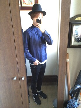 hideさん（メンズ・176cm）の冬コーディネート