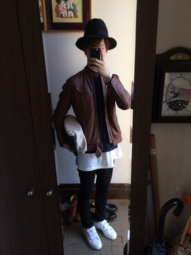hideさん（メンズ・176cm）の春コーディネート