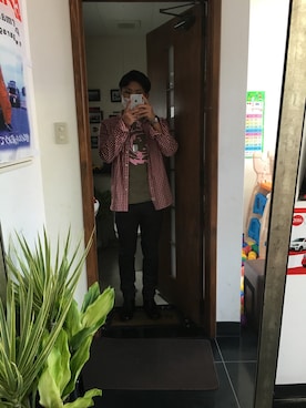 「ARMANI EXCHANGE（アルマーニエクスチェンジ）のアイテム（アクセサリー）」を使った、kazuma さん（メンズ・168cm）の春コーディネート