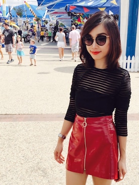 「chambray_wmag」｜GLTさん（レディース・157cm）の秋コーディネート