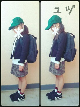 ユヅさん（キッズ・110cm）の冬コーディネート