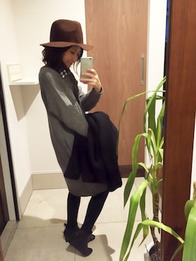 kuukoさん（レディース・153cm）の冬コーディネート