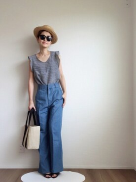 kuukoさん（レディース・153cm）の夏コーディネート