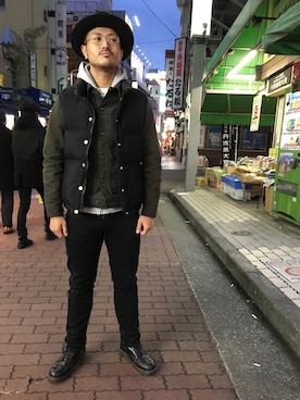 「正月」｜「アイテム（その他）」を使った、fukushima さん（メンズ・176cm）の冬コーディネート