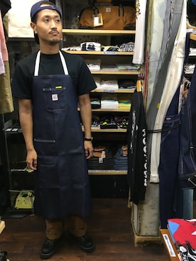「POINTER（ポインター ）のアイテム（その他）」を使った、fukushima さん（メンズ・176cm）の夏コーディネート