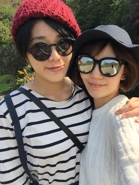 「LOST CONTROL（ロストコントロール）のアイテム」を使った、Lai Mi'sさん（レディース・159cm）の春コーディネート